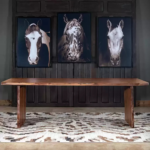 Natural Live Edge Dining Table - Image 2