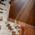 Natural Live Edge Dining Table - Image 4