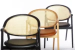 Bent Rattan Dining Chair - Image 2