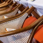 Bent Rattan Dining Chair - Image 4