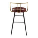 Forged Cocktail Bar Stool- Set of 2 - Image 3