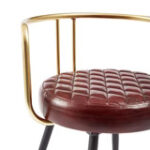 Forged Cocktail Bar Stool- Set of 2 - Image 4