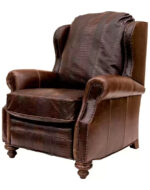 Old World Leather Chair - Image 2