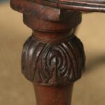 Antique English Victorian Leather Office Chair (Set Of 4) - Image 4