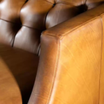 Executive Tufted Leather Sofa - Image 3
