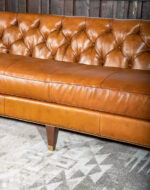 Legacy Chesterfield Leather Sofa - Image 3