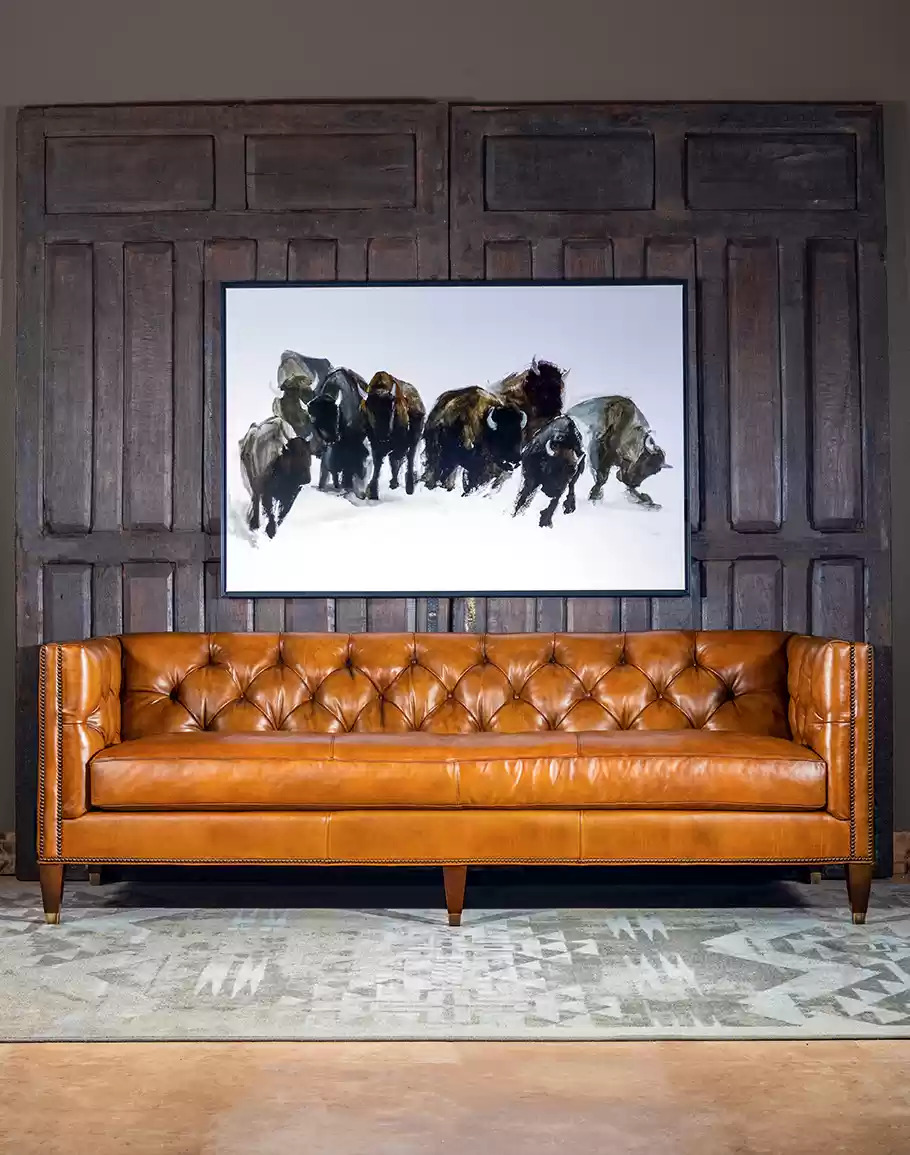 rockford-chesterfield-sofa legacy chesterfield leather sofa India – timeless leather tufted sofa by Teak & Tanned