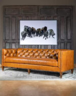 Legacy Chesterfield Leather Sofa - Image 7