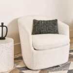 Turoy Bouclé Accent Chair - Image 5