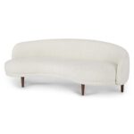 Kyra Boucle Sofa- Ivory - Image 3