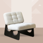 Boucle Lounge Chair - Image 2