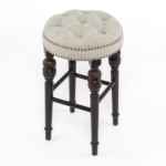 handcrafted ottoman India – Heritage Stool by Teak & Tanned