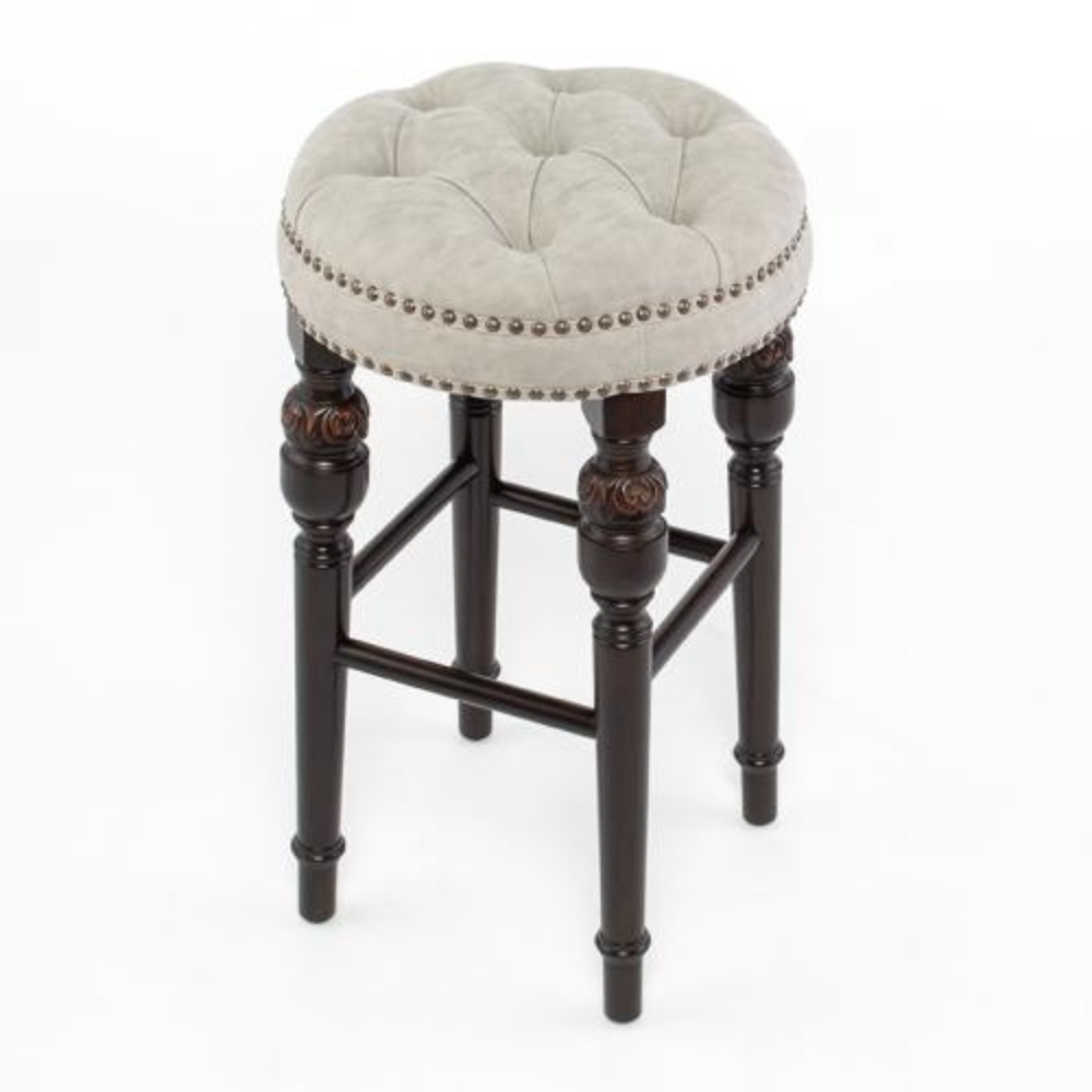 handcrafted ottoman India – Heritage Stool by Teak & Tanned