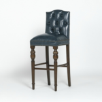 leather bar stool set India – Gentleman’s Club Stool Set by Teak & Tanned