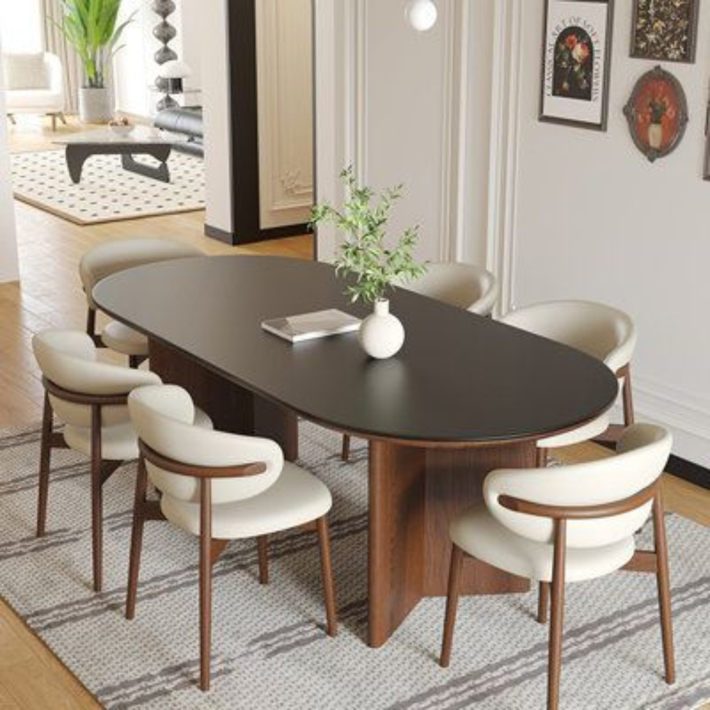 Teak and Tanned Dining Tables