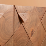 Mosaic Wood Sideboard - Image 4
