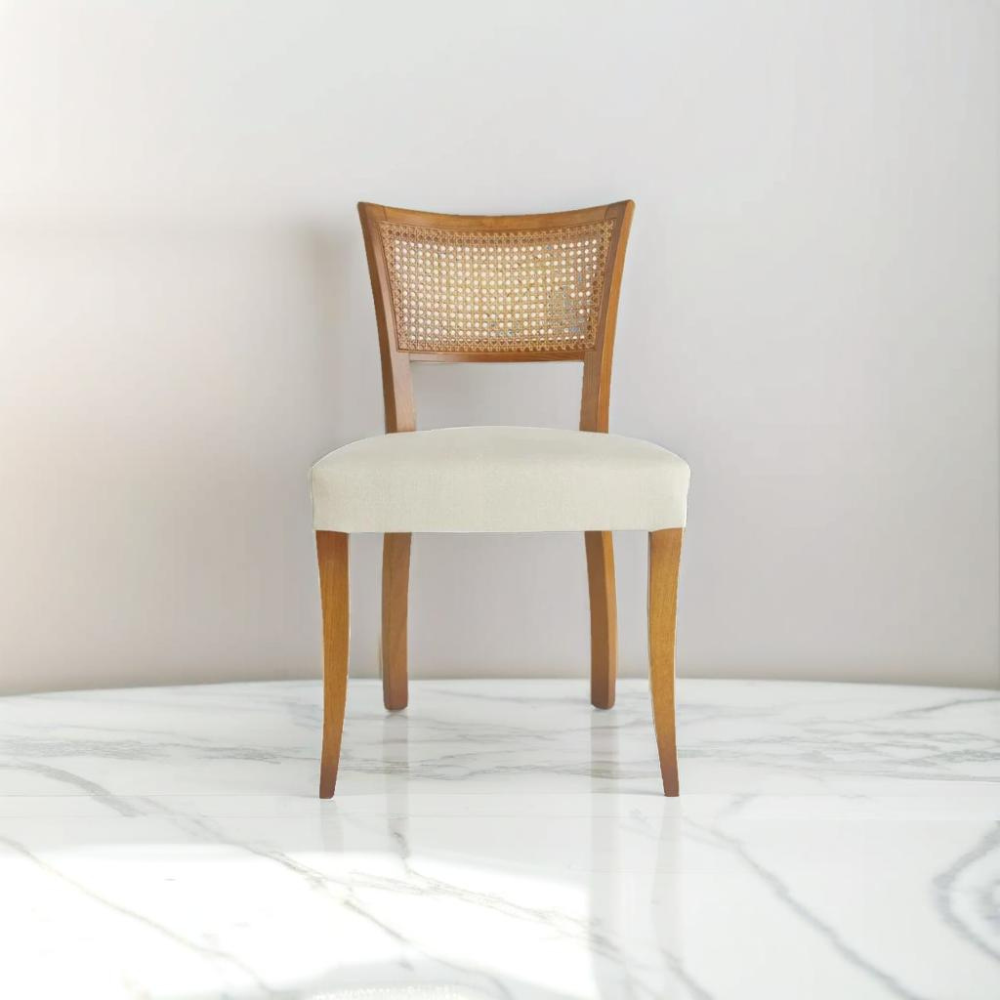 rattan dining chair India – Kim Rattan Chair by Teak & Tanned