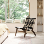 Teak Lounge Chair-Colonial Pattern/ Set of-2 - Image 3
