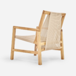 Veridian Natural Armchair-Naturaline Traditional Cord/ Set of-2 - Image 4