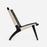 Teak Lounge Chair-Vernice Pattern/Set of -2 - Image 4