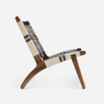 Teak Lounge Chair-Colonial Pattern/ Set of-2 - Image 5