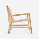 Veridian Natural Armchair-Naturaline Traditional Cord/ Set of-2 - Image 5