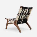 Teak Lounge Chair-Colonial Pattern/ Set of-2 - Image 6