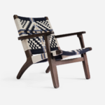 Teak Walnut Armchair-Colonial Pattern
