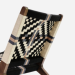 Teak Lounge Chair-Colonial Pattern/ Set of-2 - Image 7