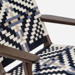 Teak Walnut Armchair-Colonial Pattern/Set of-2 - Image 4