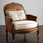 Aravalli Armchair – teak wood frame with handwoven fabric upholstery