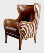 Zebra Monarch Armchair - Image 2