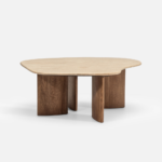 Travertine Duo Nesting Tables - Image 2