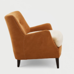 The Cognac Charm Armchair - Image 3