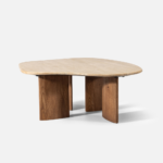 Travertine Duo Nesting Tables - Image 4