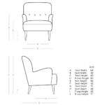 Scandi Tufted Armchair - Image 4