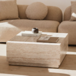 Natural Travertine Centre Table