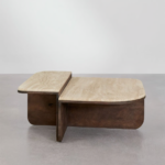 Organic Travertine Table - Image 3