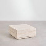 Natural Travertine Centre Table - Image 4