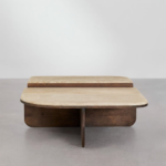 Organic Travertine Table - Image 6