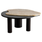 Wooden Wave Onyx Table - Image 4