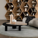 Wooden Wave Onyx Table - Image 2