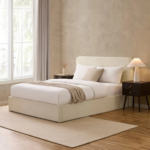Luna Bouclé Bed - Image 2