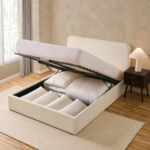 Luna Bouclé Bed - Image 3