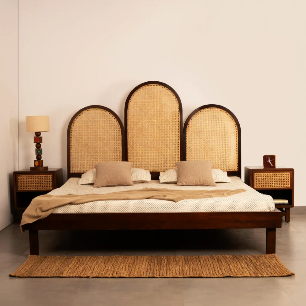 The Meridian Rattan Bed