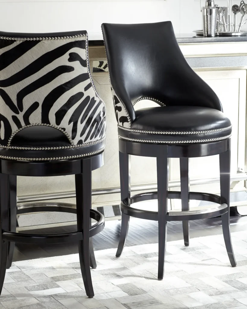 The Safari Swivel Bar Stool