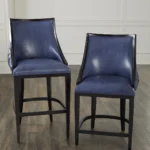 The Chancellor's Tufted Bar Stool