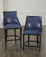 The Chancellor's Tufted Bar Stool